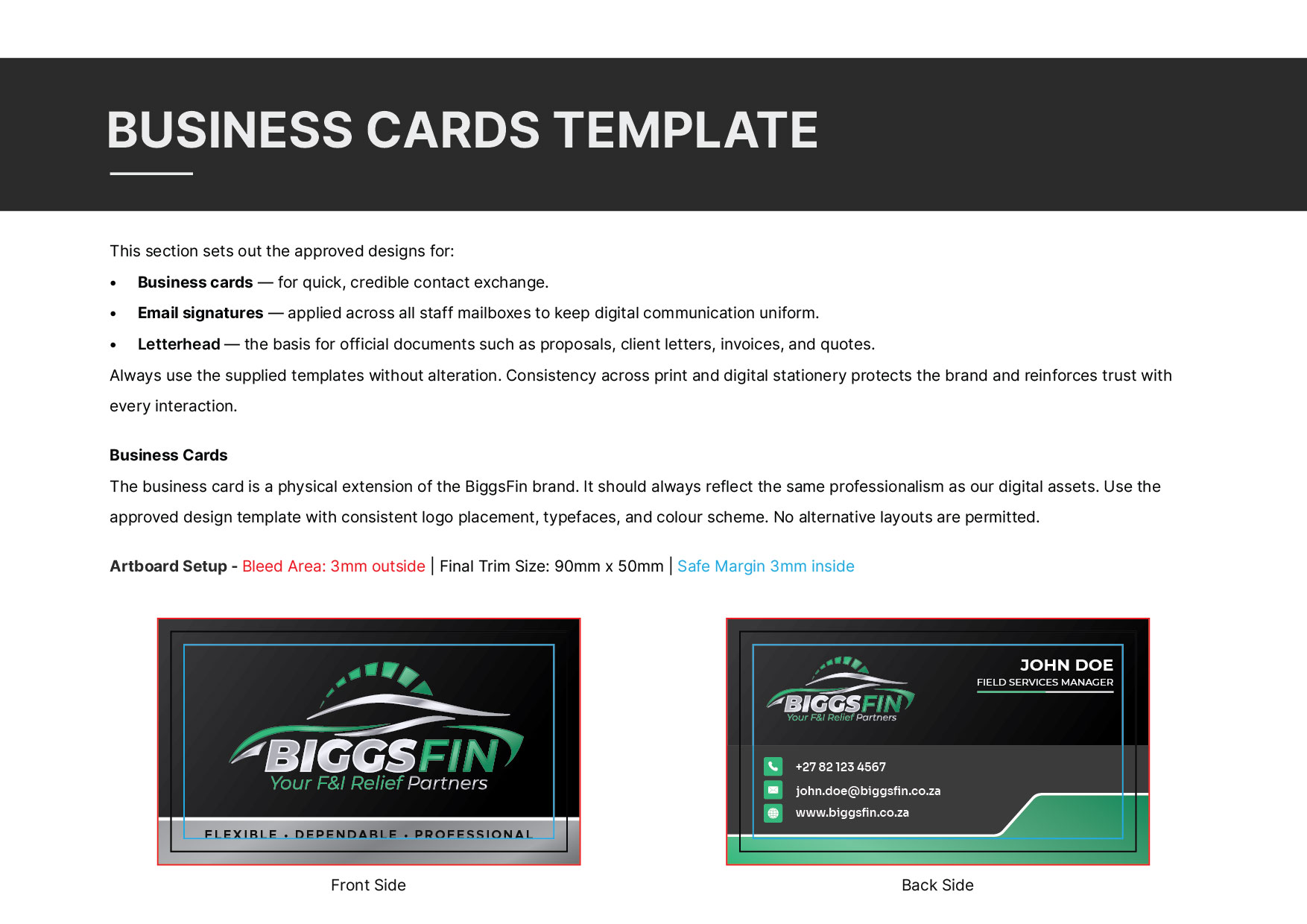BIGGSFIN - BRAND GUIDELINES_STATIONERY-BUS-CARDS